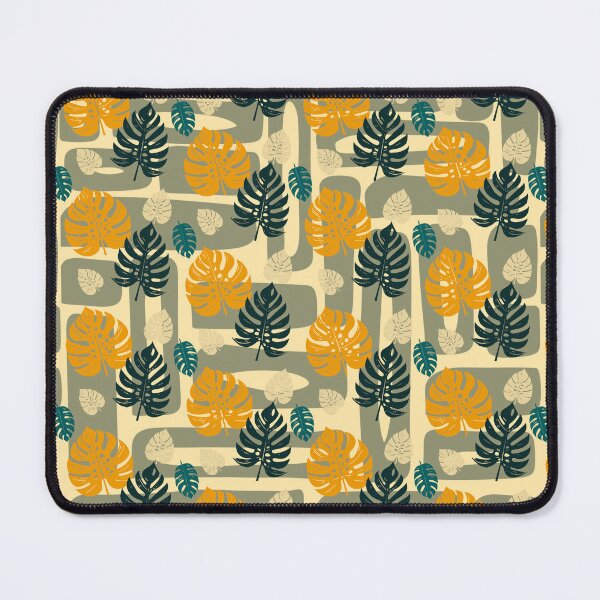 Item preview,  Tropical Monstera Leaf and forms in beige - Seamless Pattern designed and sold by StefanStudioArt.