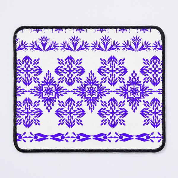 Item preview, Purple Ethnic Decorative Border Collection with Floral Geometric Line Art designed and sold by Ei-Ei.