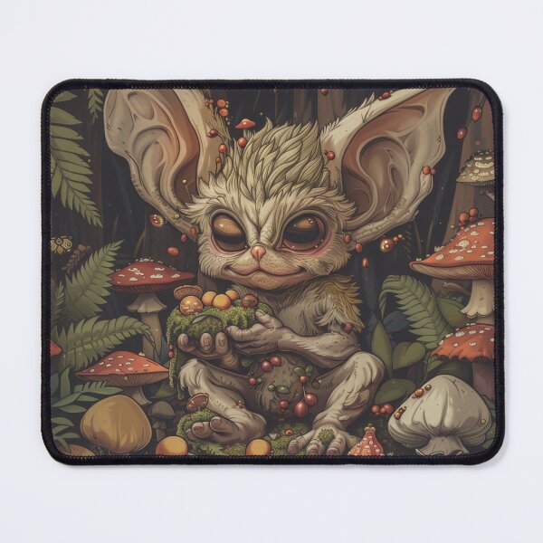 Item preview, Goblincore Mushroom Gremlin — Collector of Shiny Things designed and sold by FrostyFrisby.