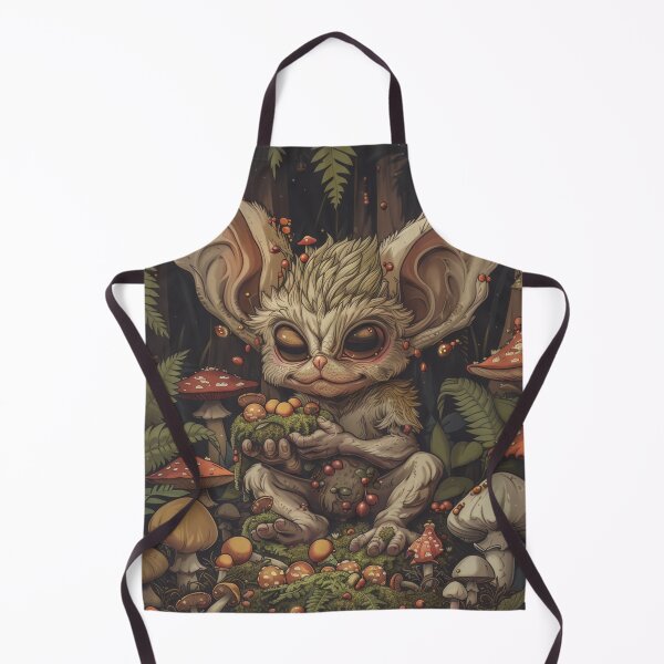 Item preview, Goblincore Mushroom Gremlin — Collector of Shiny Things designed and sold by FrostyFrisby.