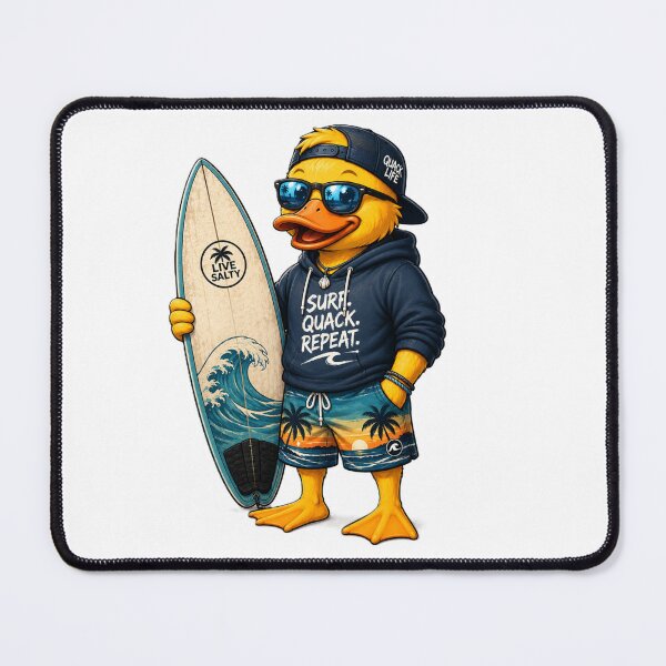 Item preview, Surfer Duck designed and sold by Thor-stone.