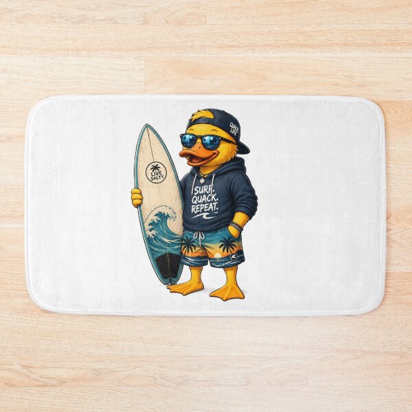 Item preview, Surfer Duck designed and sold by Thor-stone.