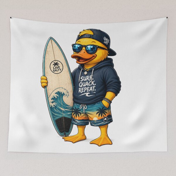 Item preview, Surfer Duck designed and sold by Thor-stone.