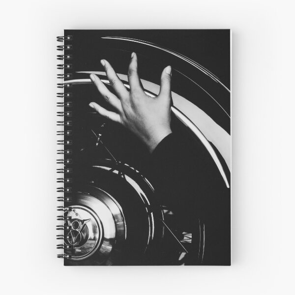 Item preview, Vintage roaring twenties hand on wheel automobile black and white photographic art print by Alfred Stieglitz designed and sold by Astrid Arkhangelsky.