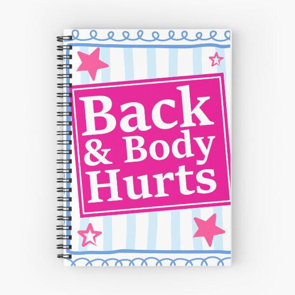 Item preview, back and body hurts designed and sold by hautehub.