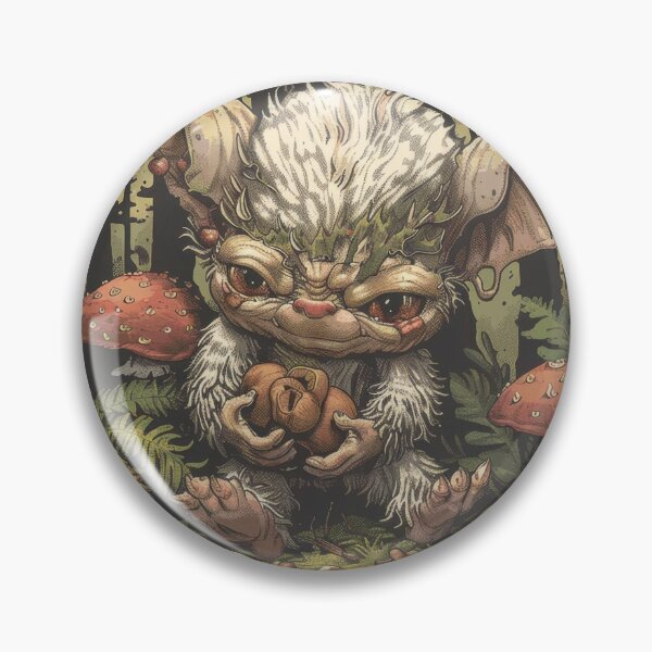 Item preview, Goblincore Mushroom Gremlin — Collector of Shiny Things designed and sold by FrostyFrisby.