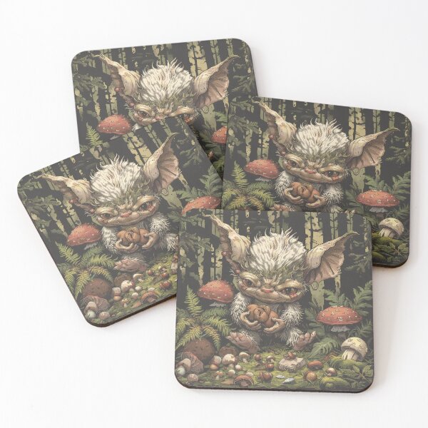 Item preview, Goblincore Mushroom Gremlin — Collector of Shiny Things designed and sold by FrostyFrisby.