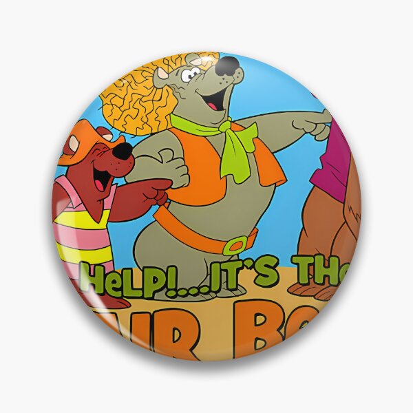 Item preview, Cartoon Hair Bear Bunch With Logo designed and sold by drawyourpy.
