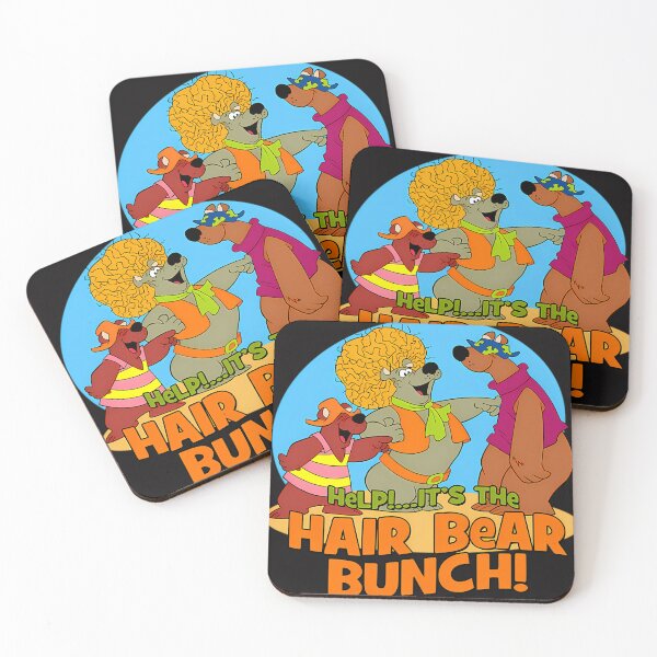 Item preview, Cartoon Hair Bear Bunch With Logo designed and sold by drawyourpy.