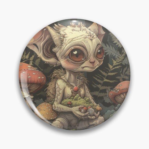 Item preview, Goblincore Mushroom Gremlin — Collector of Shiny Things designed and sold by FrostyFrisby.