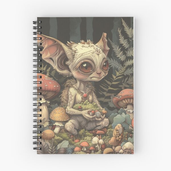 Item preview, Goblincore Mushroom Gremlin — Collector of Shiny Things designed and sold by FrostyFrisby.
