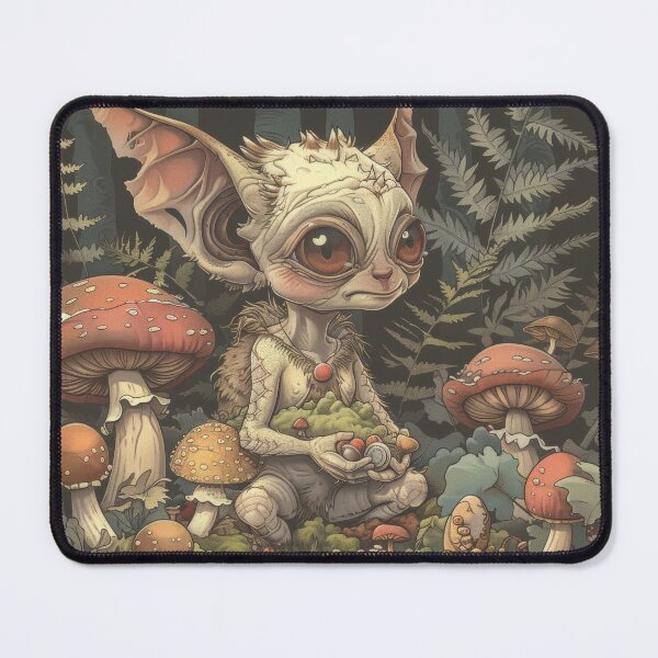 Item preview, Goblincore Mushroom Gremlin — Collector of Shiny Things designed and sold by FrostyFrisby.