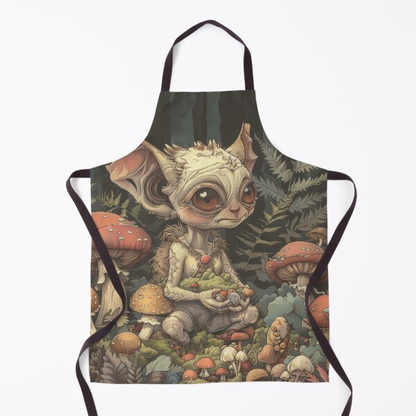 Item preview, Goblincore Mushroom Gremlin — Collector of Shiny Things designed and sold by FrostyFrisby.