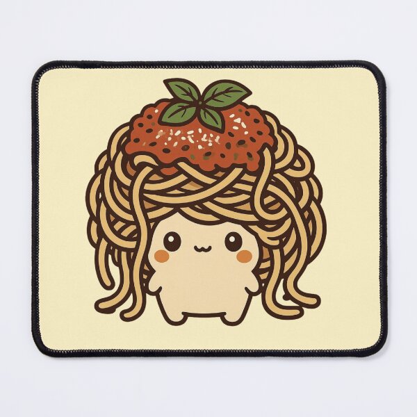 Item preview, Cute Spaghetti Mushroom | Kawaii Pasta Mushroom Character | Funny Food Art designed and sold by Eathusiast.