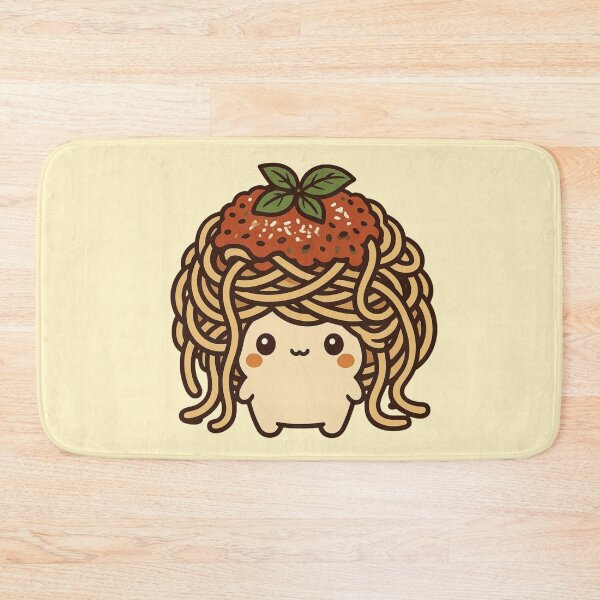 Item preview, Cute Spaghetti Mushroom | Kawaii Pasta Mushroom Character | Funny Food Art designed and sold by Eathusiast.