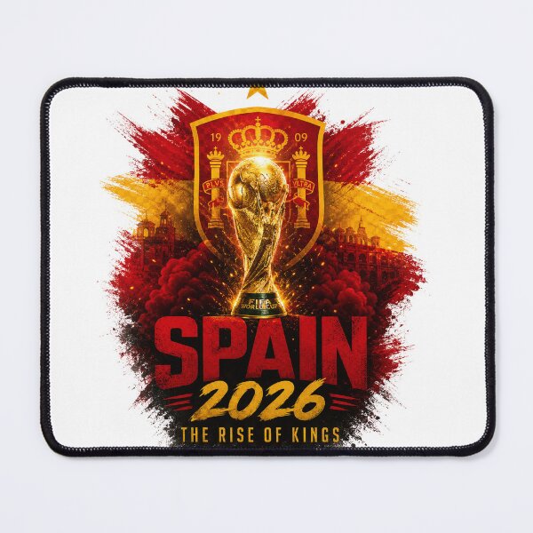Item preview, Spain World Cup 2026 T-Shirt – The Rise of Kings – Football Champions Design designed and sold by Ikra Best.