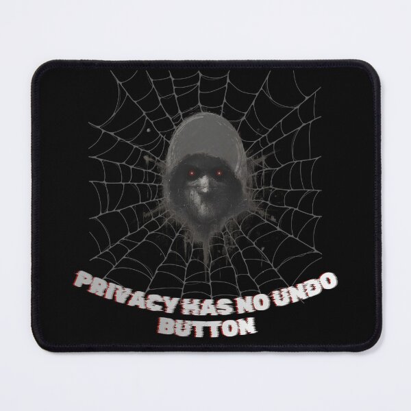 Item preview, Privacy Has No Undo Button – Cyber Security & Digital Privacy Gothic Design designed and sold by TestudoDesign.