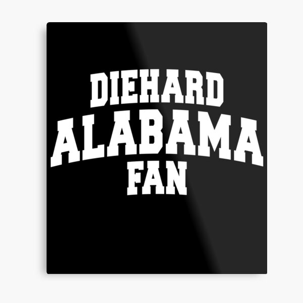 Item preview, Die Hard Alabama Fan Sports Gift Apparel Decal Team designed and sold by djpraxis.