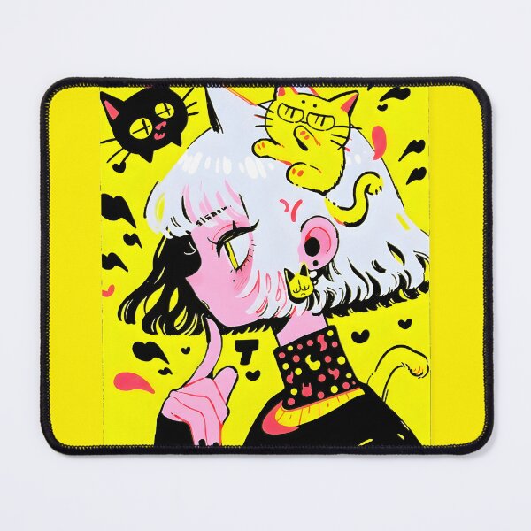 Item preview, Feline Frenzy - Pop Art Anime Cat Girl Aesthetic designed and sold by ChrisDuyen19.