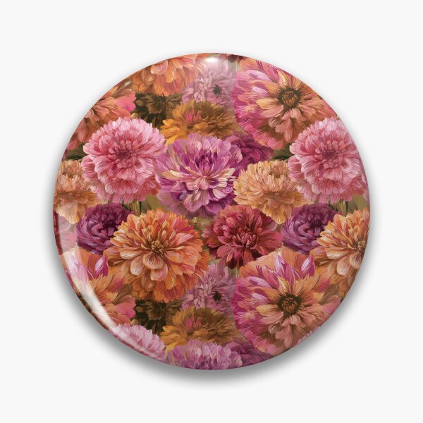 Item preview, Elegant Dahlias Flower  - Flower Bouquet Pattern  - Valentine Gifts For women designed and sold by RoyalStarsPatts.