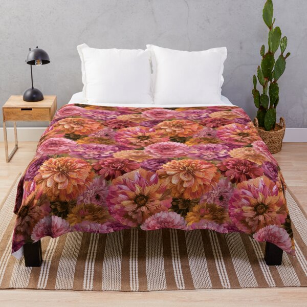 Item preview, Elegant Dahlias Flower - Flower Bouquet Pattern - Valentine Gifts For women designed and sold by RoyalStarsPatts.
