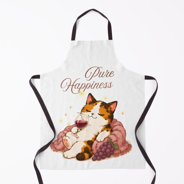 Item preview, Cozy Cute Calico Cat Wine - Pure Happiness designed and sold by Lunexa-Lab.