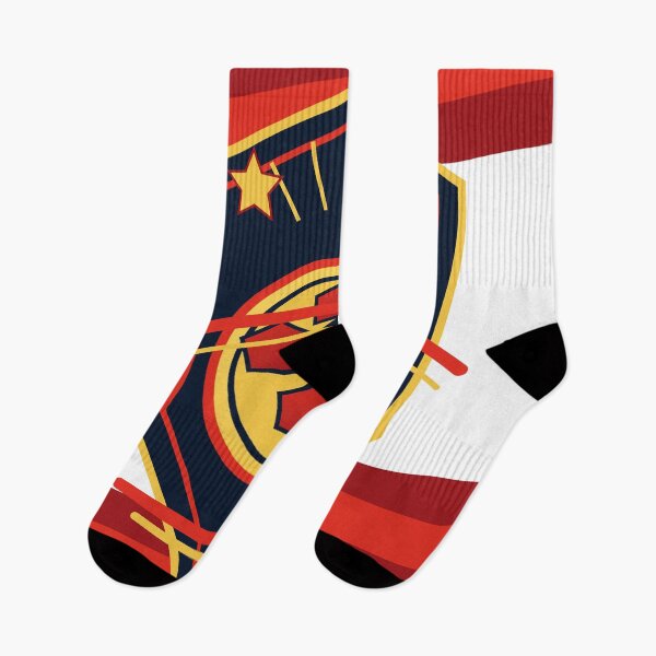 Item preview, Red Yellow Navy Football Energy – Bold Soccer Vector Design designed and sold by FlamoArt.