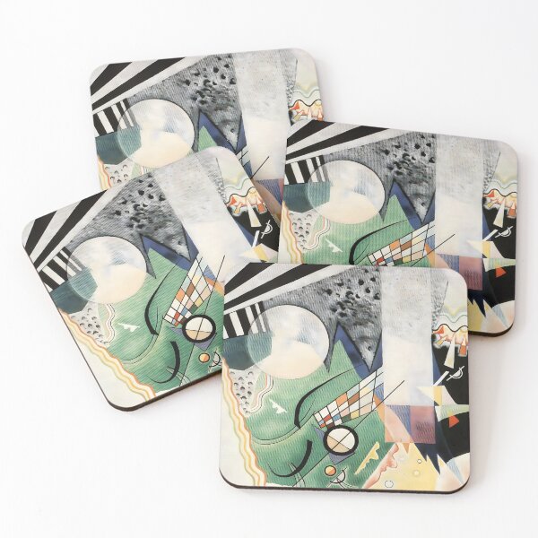 Item preview, Green composition - Wassily Kandinsky designed and sold by Erlin Rudho.
