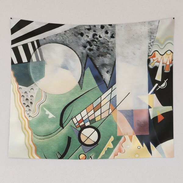 Item preview, Green composition - Wassily Kandinsky designed and sold by Erlin Rudho.