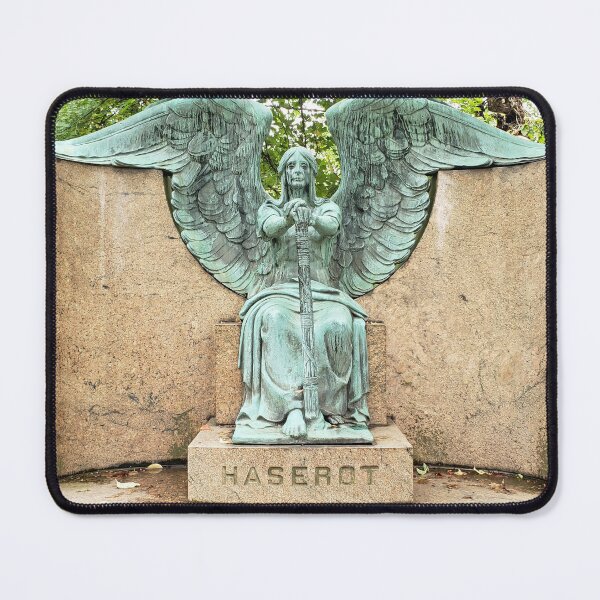 Item preview, Haserot Angel – Cleveland Gothic Cemetery Art designed and sold by Retro Kingdom Boutique.