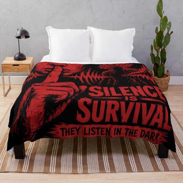 Item preview, Silence is Survival Poster designed and sold by agearb.