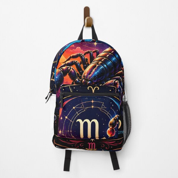 Item preview, Scorpio Passion Mystery Strength Moon Galaxy Zodiac Art designed and sold by Zodiac Celestial Art.