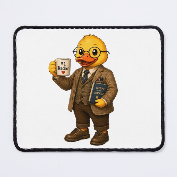 Item preview, Teacher Duck designed and sold by Thor-stone.