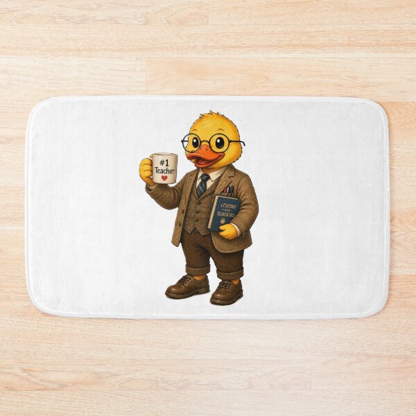 Item preview, Teacher Duck designed and sold by Thor-stone.