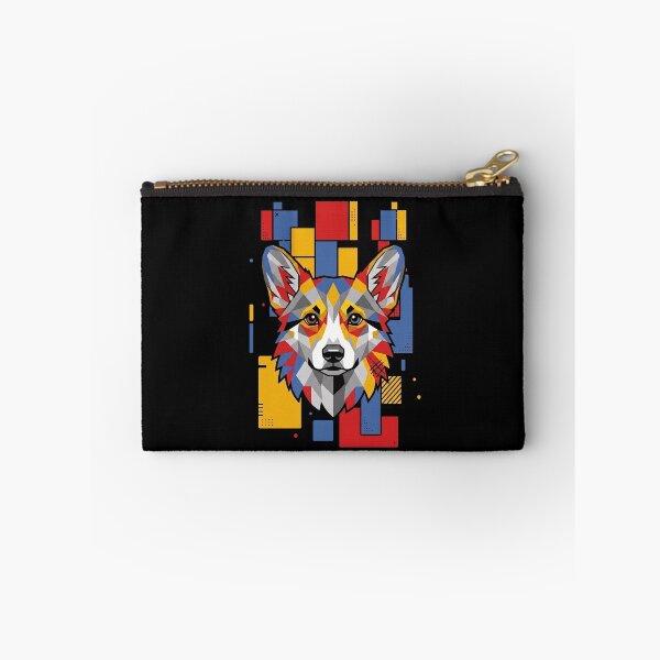Item preview, Funny Corgi Colorful Blocks Geometric Art Mom Dad Kids designed and sold by FurryHavenPH.