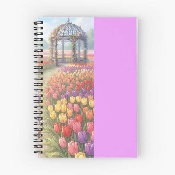Item preview, Strolling Through A Vibrant Tulip Meadow designed and sold by Azurart2.