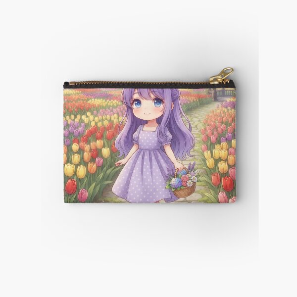 Item preview, Strolling Through A Vibrant Tulip Meadow designed and sold by Azurart2.