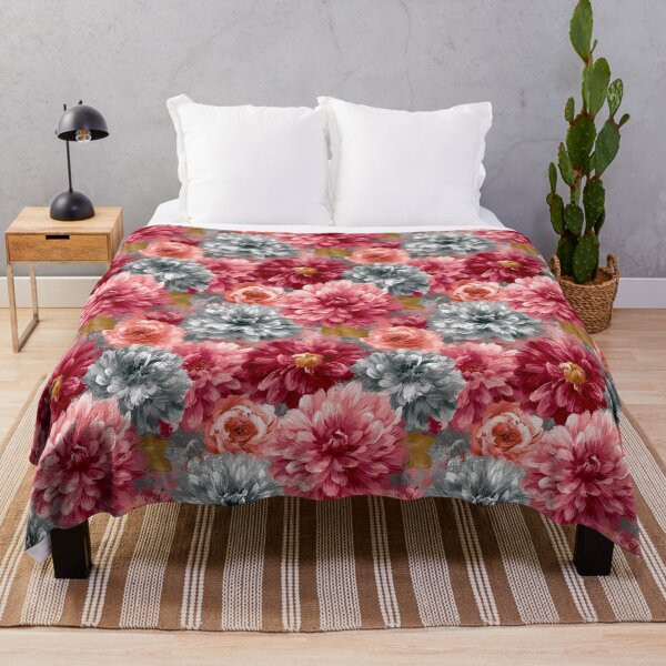 Item preview, Delicate Dahlias Floral - Flower Bouquet Pattern - Valentine'S Day Gifts designed and sold by RoyalStarsPatts.