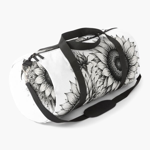 Item preview, Black & White Sunflower Botanical Engraving designed and sold by PetalGarden.