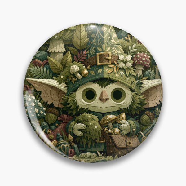 Item preview, Goblincore Mushroom Gremlin — Collector of Shiny Things designed and sold by FrostyFrisby.