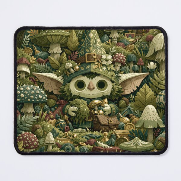 Item preview, Goblincore Mushroom Gremlin — Collector of Shiny Things designed and sold by FrostyFrisby.