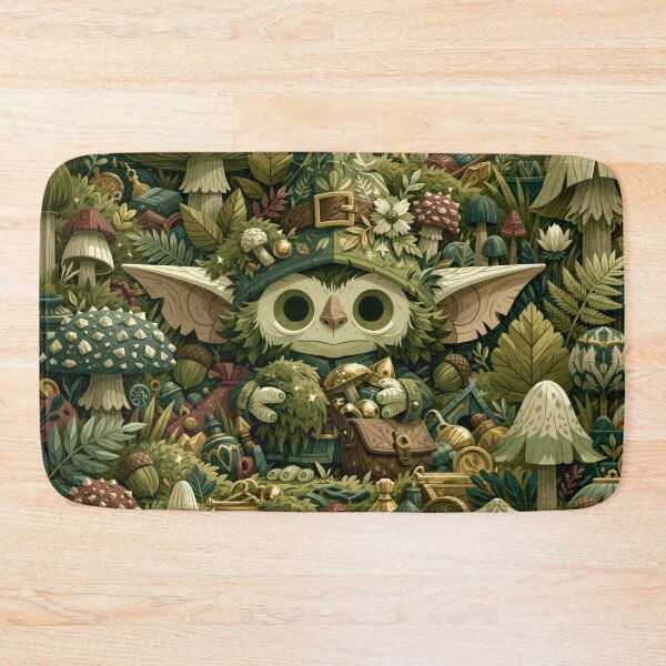 Item preview, Goblincore Mushroom Gremlin — Collector of Shiny Things designed and sold by FrostyFrisby.