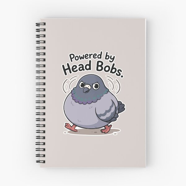 Item preview, Funny Pigeon Head Bob Sticker Powered by Head Bobs Bird Meme Gift designed and sold by SimplePoDesign.