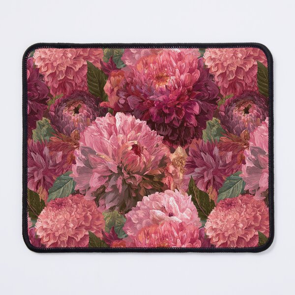 Item preview, Flourishing Dahlias - Flower Bouquet Pattern - Valentine'S Day Gifts For Her designed and sold by RoyalStarsPatts.