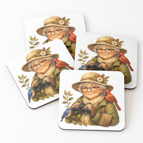 Item preview, Birding Grandma Nature Field Notes designed and sold by Mosslume Studio.