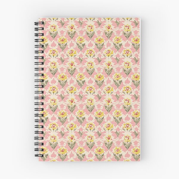 Item preview, Vintage Pink and Yellow Floral Pattern designed and sold by LouieVanille.