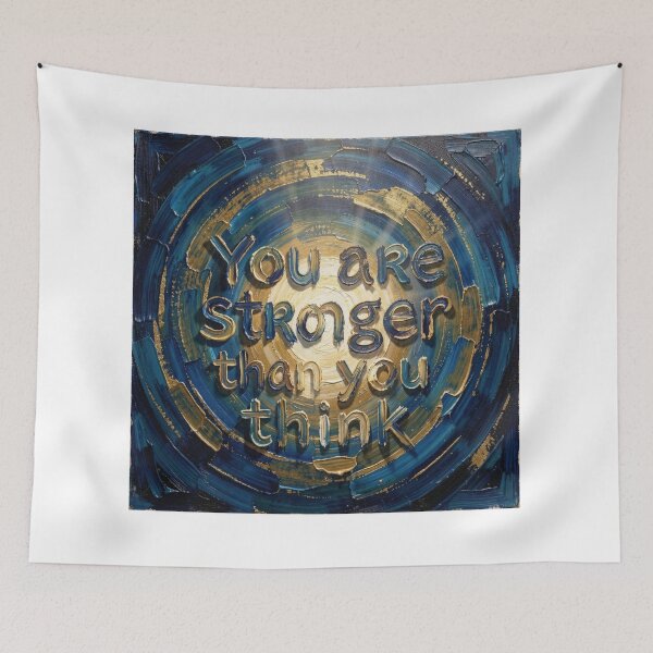 Item preview, You are stronger than you think designed and sold by ZeusGallery.