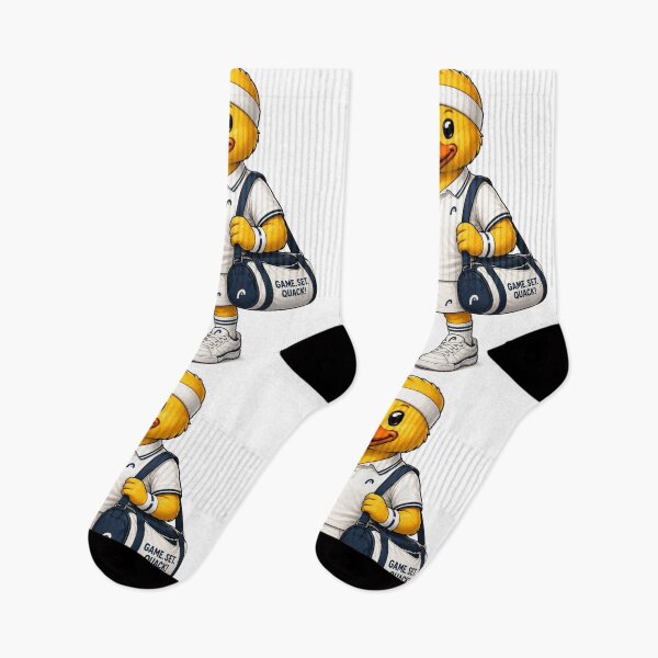Item preview, Tennis Player Duck designed and sold by Thor-stone.