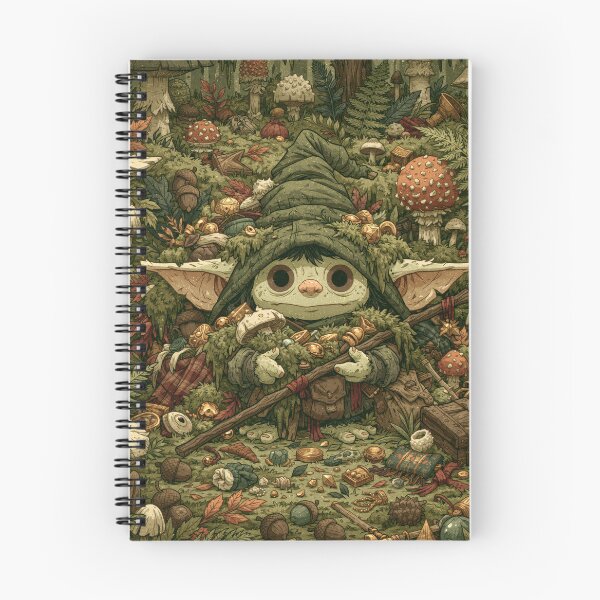 Item preview, Goblincore Mushroom Gremlin — Collector of Shiny Things designed and sold by FrostyFrisby.