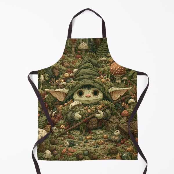 Item preview, Goblincore Mushroom Gremlin — Collector of Shiny Things designed and sold by FrostyFrisby.